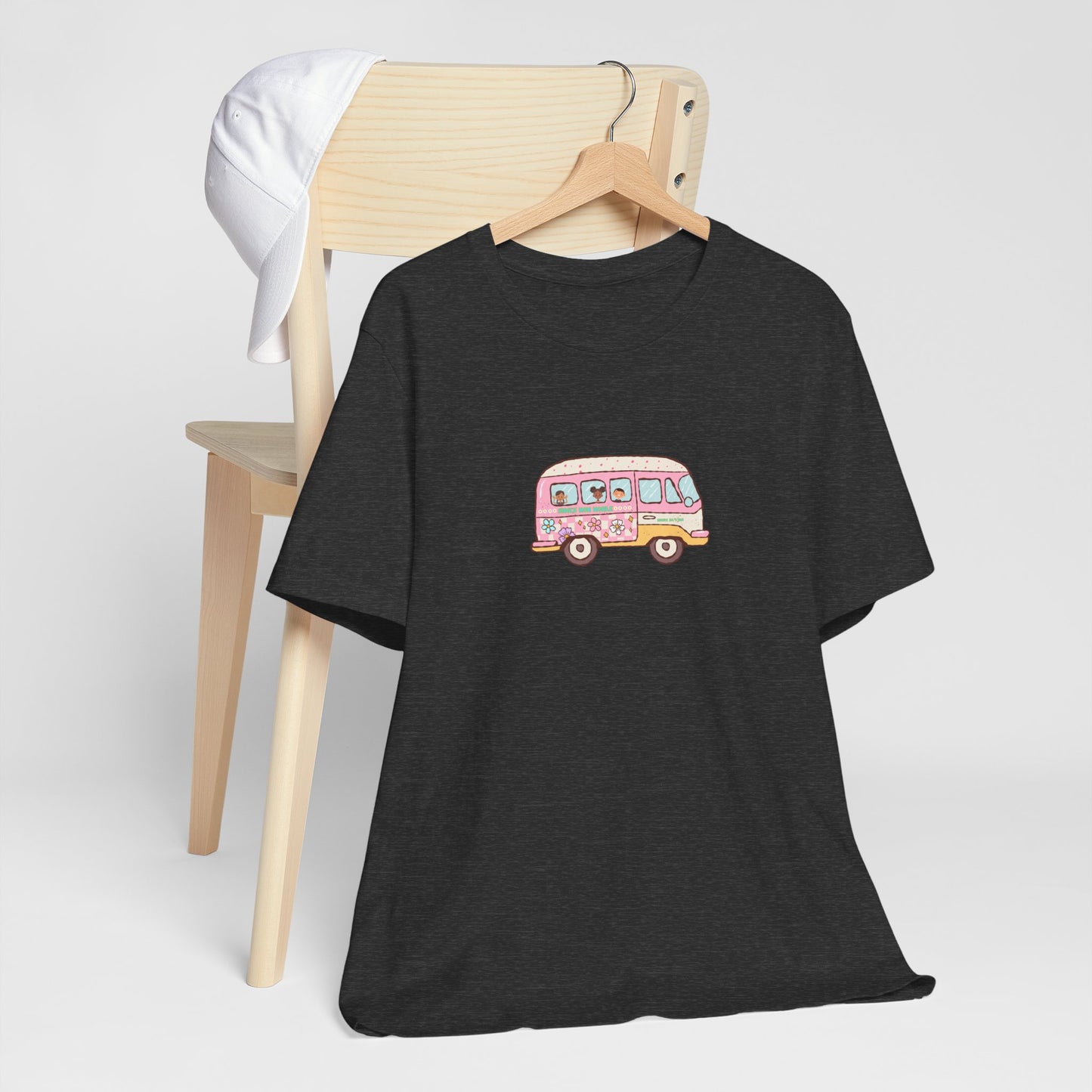 All Aboard the Camp Single Mom Bus T'shirt