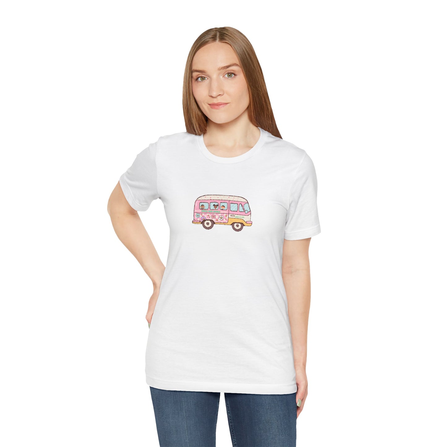 All Aboard the Camp Single Mom Bus T'shirt