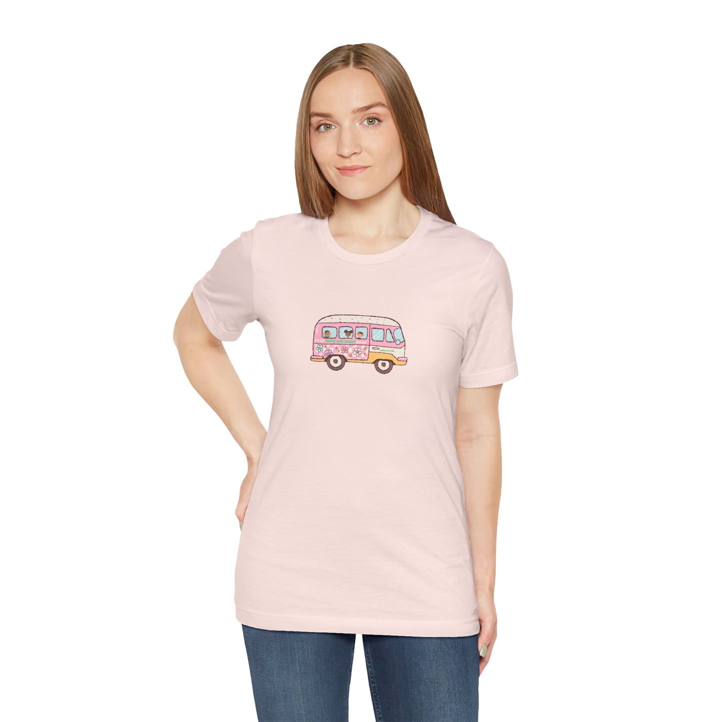 All Aboard the Camp Single Mom Bus T'shirt