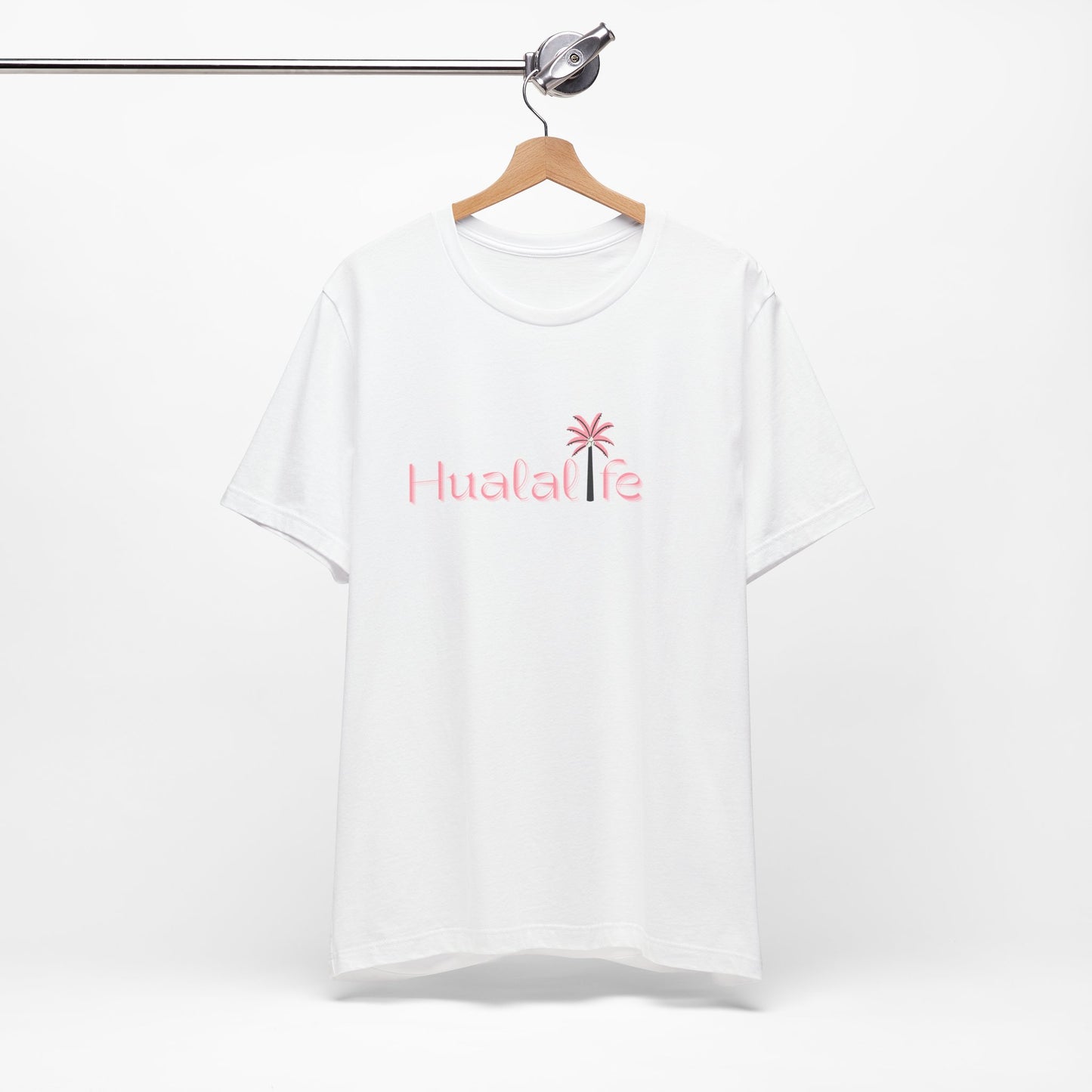 Hualalife Tee - Casual Summer Shirt, Beach Style Top, Vacation Wear, Gift for Him or Her, Cute Graphic Tee