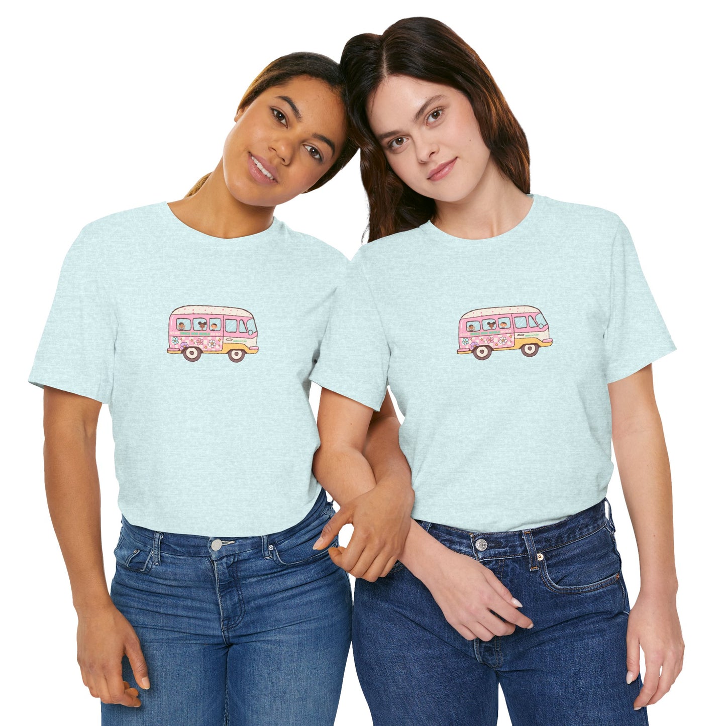 All Aboard the Camp Single Mom Bus T'shirt