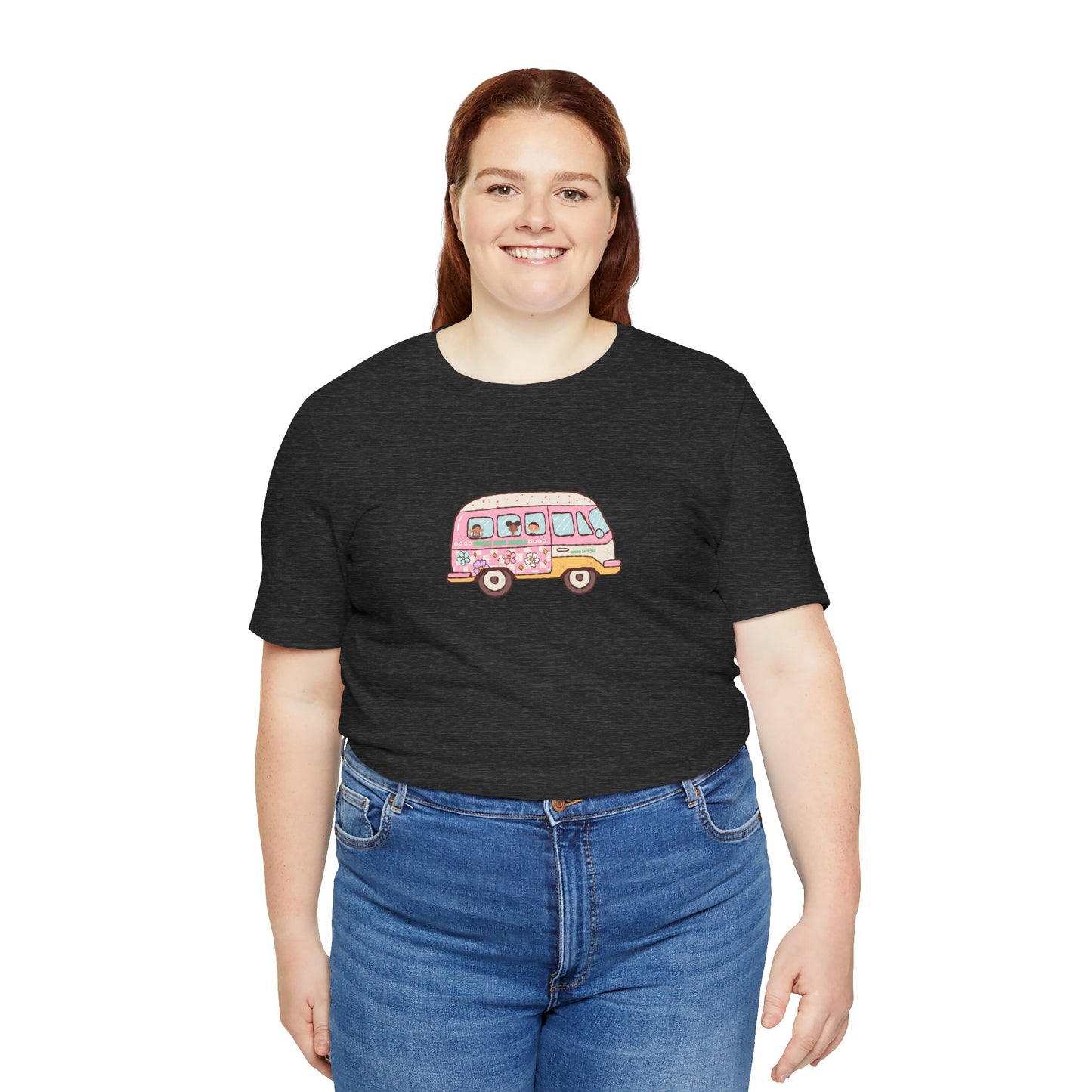 All Aboard the Camp Single Mom Bus T'shirt