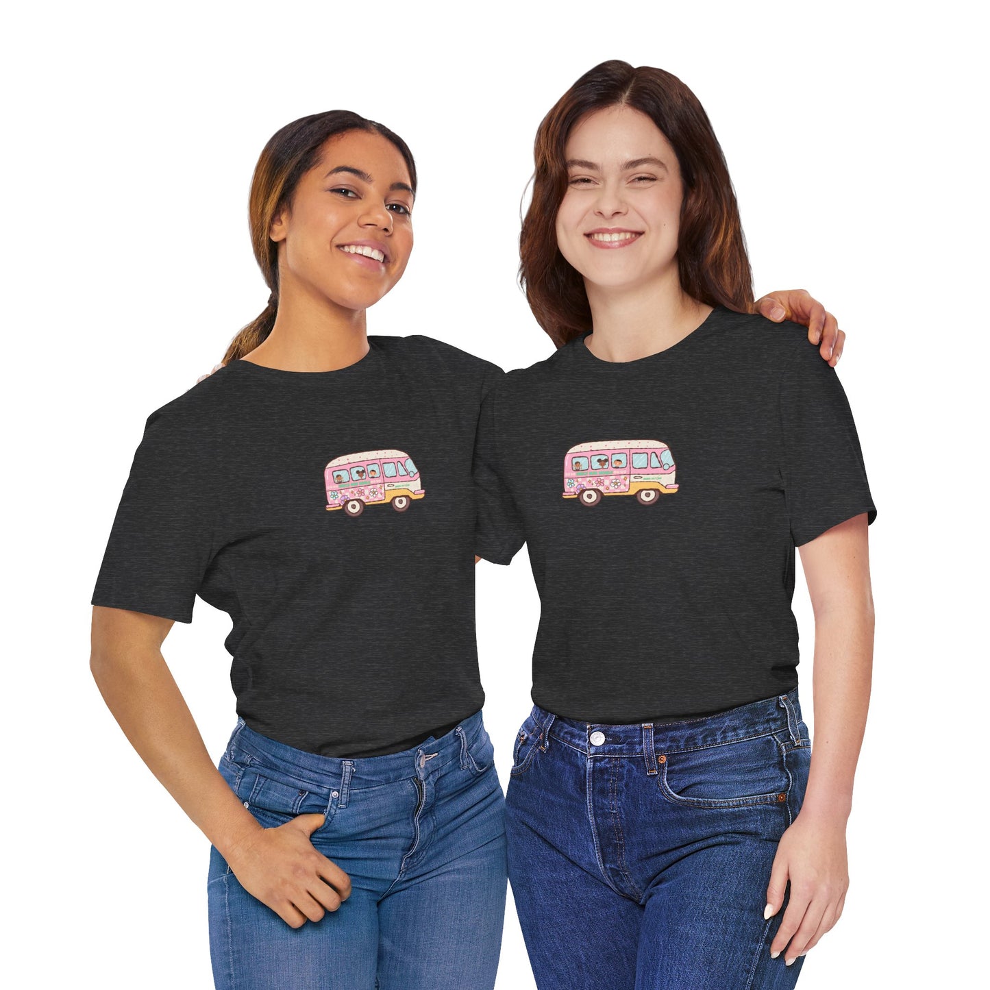 All Aboard the Camp Single Mom Bus T'shirt
