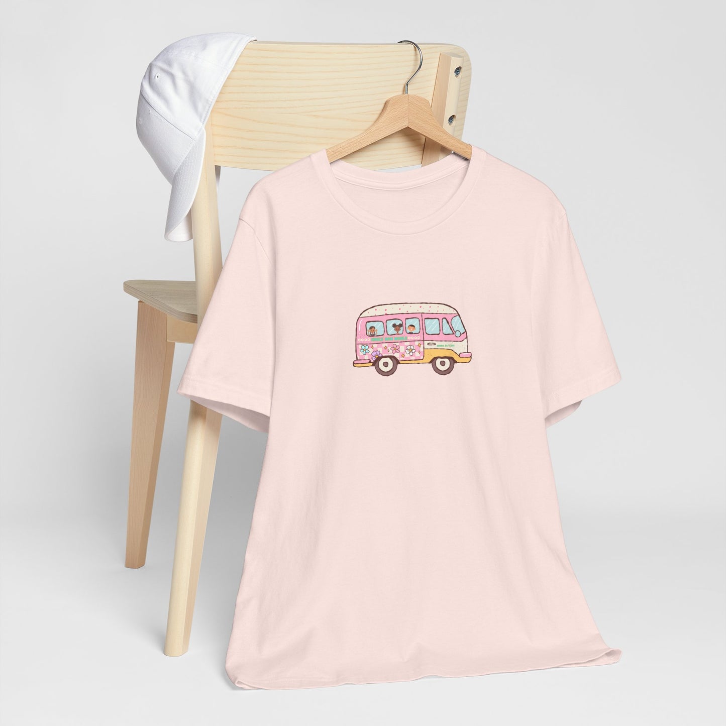 All Aboard the Camp Single Mom Bus T'shirt